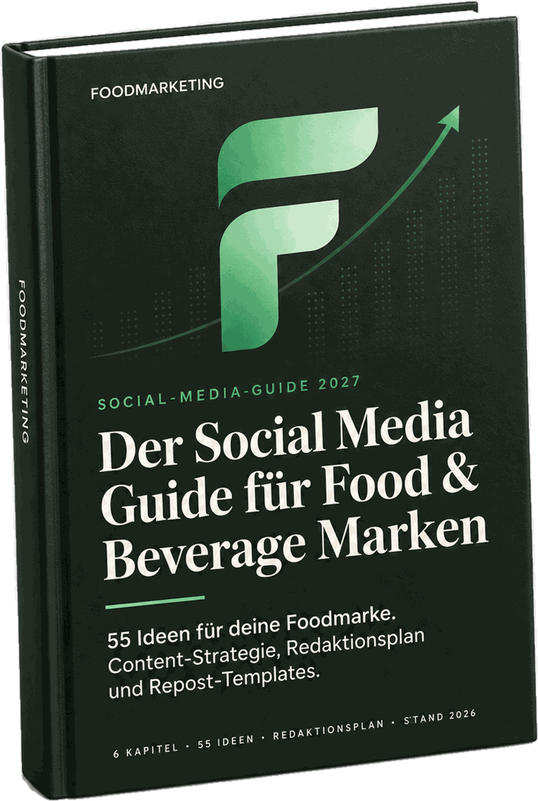 Der Social Media Guide für Food & Beverage Marken als gebundenes Buch